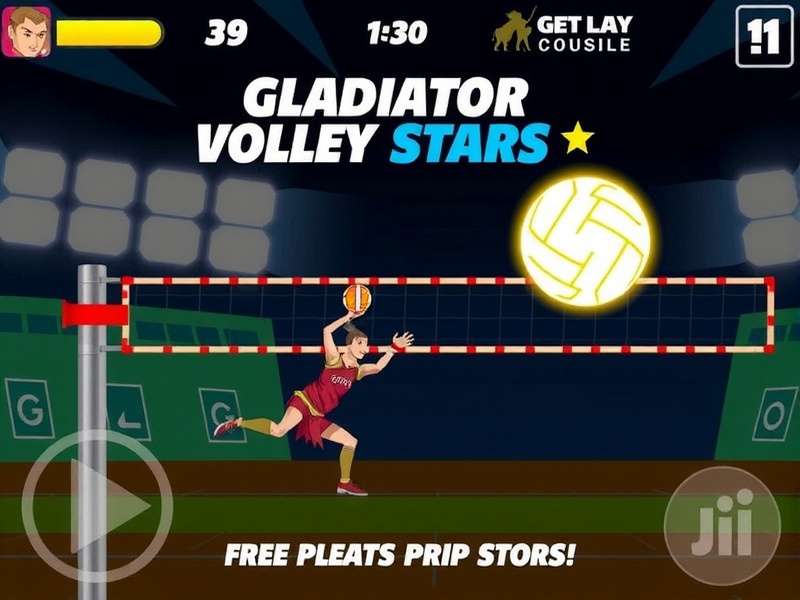 Gladiator Volley Stars Gameplay Gladiator Volley Stars Game Screenshot